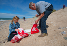 En god miljøindsats kan blive til en strandfest