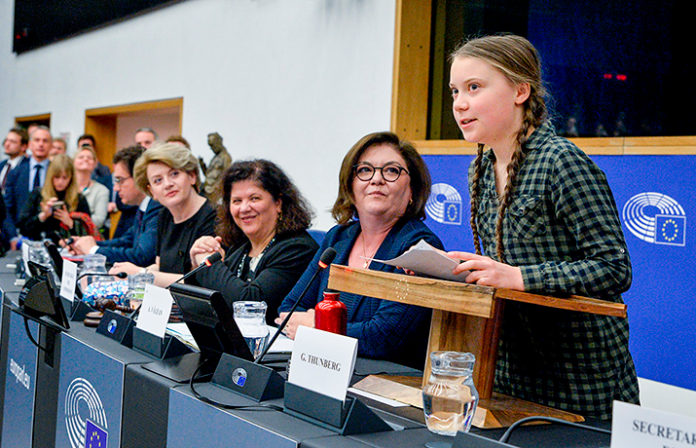 Greta Thunberg EU 19-04