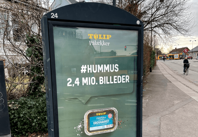 food tulip reklame leverpostej