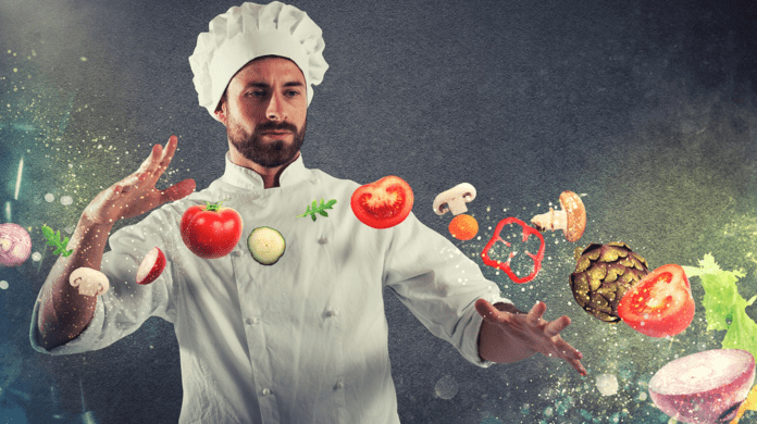 food vegetarisk kok