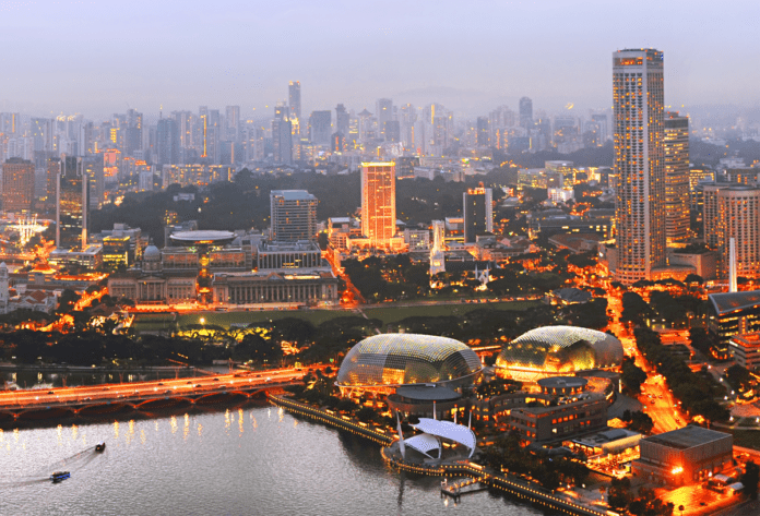 klima storby Singapore