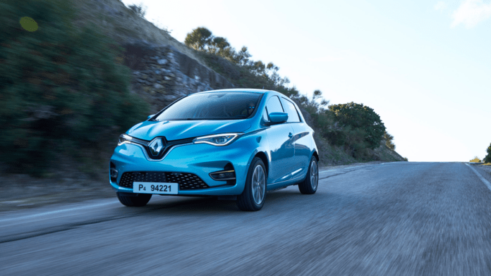 transport elbil Renault Zoe Ny5