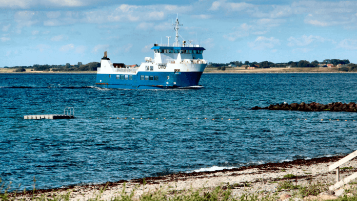 natur Omø vand færge
