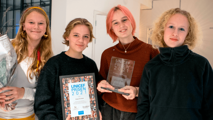 klima Fridays for Future får PRIS UNICEF