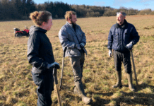 Vestjysk skovlandbrug planter økologisk frugtplantage