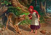 Ulven angreb ikke den lille Rødhætte