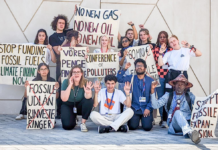 Aktivister trodser restriktioner og udfører klimaaktion på COP28