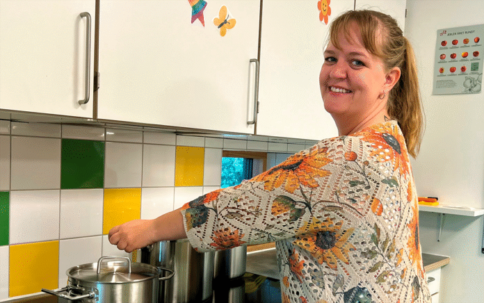 organic Zenia i køkkenet